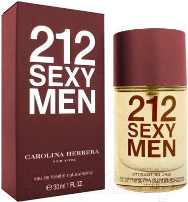 Туалетная вода Carolina Herrera 212 Sexy Men (30мл)