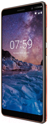Смартфон Nokia 7 Plus Dual / TA-1046 (черный)