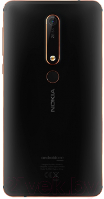 Смартфон Nokia 6.1 Dual / TA-1043 (черный)