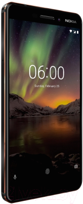 Смартфон Nokia 6.1 Dual / TA-1043 (черный)
