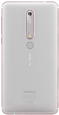 Смартфон Nokia 6.1 3GB/32GB Dual / TA-1043 (белый)