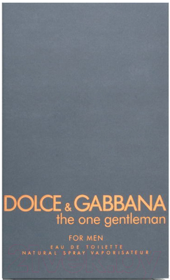Туалетная вода Dolce&Gabbana The One Gentleman (30мл)