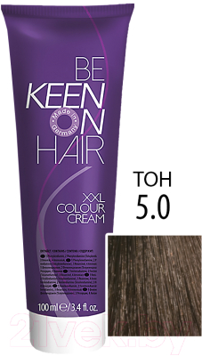 Крем-краска для волос KEEN Colour Cream 5.0 (светло-коричневый)