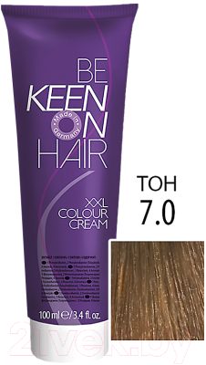 Крем-краска для волос KEEN Colour Cream 7.0 (средне-русый)