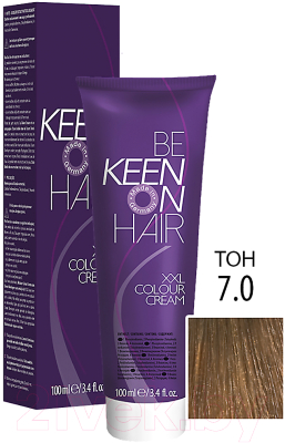Крем-краска для волос KEEN Colour Cream 7.0 (средне-русый)