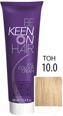 Крем-краска для волос KEEN Colour Cream 10.0 (ультра-светлый блондин)