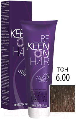 Крем-краска для волос KEEN Colour Cream 6.00 (темно-русый)