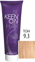 

Крем-краска для волос, Colour Cream 9.3
