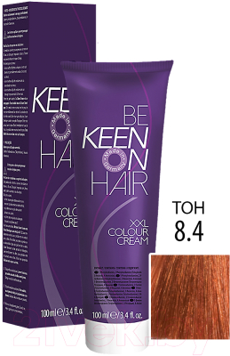 Крем-краска для волос KEEN Colour Cream 8.4 (блондин медный)