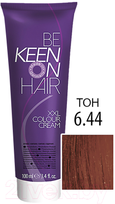 Крем-краска для волос KEEN Colour Cream 6.44 (темно-русый медный)
