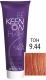 Крем-краска для волос KEEN Colour Cream 9.44 (светлый блондин медный) - 