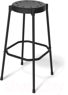 Сиденье для стула Sheffilton SHT-S36 (черный) - Пример стула в сборке, каркас в комплект не входит.