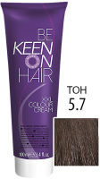 

Крем-краска для волос, Colour Cream 5.7
