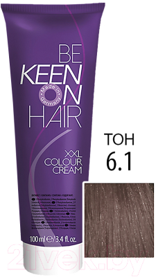Крем-краска для волос KEEN Colour Cream 6.1 (темно-русый пепельный)