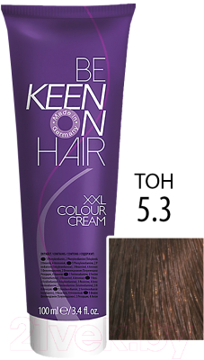 Крем-краска для волос KEEN Colour Cream 5.3 (светло-коричневый золотистый)