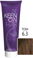 Крем-краска для волос KEEN Colour Cream 6.3 (темно-русый золотистый) - 