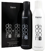 

Набор косметики для волос Kapous, Лосьон для коррекции цвета Decoxon 2 Faze