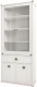 Шкаф с витриной Anrex Magellan 2V2D1S (сосна винтаж) - 