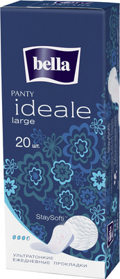 Прокладки ежедневные Bella Panty Ideale Large StaySofti (20шт) - 