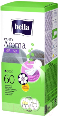 Прокладки ежедневные Bella Panty Aroma Relax Breathable (60шт)