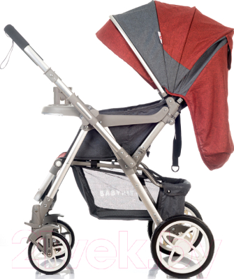 Детская прогулочная коляска Babyhit Sense (Red Grey)