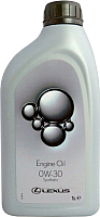 

Моторное масло TOYOTA, Lexus Engine Oil Synthetic 0W30 / 0888082644GO