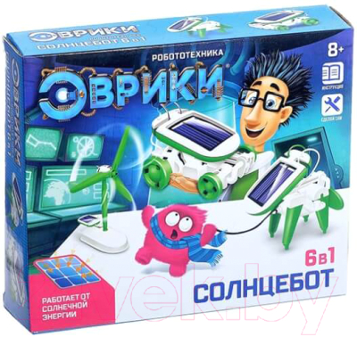 Игрушка-трансформер Эврики Солнцебот 6 в 1 / 3638569