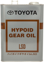 Трансмиссионное масло TOYOTA Hypoid Gear Oil LSD GL-5 85W90 / 0888500305 (4л) - 