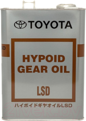 Трансмиссионное масло TOYOTA Hypoid Gear Oil LSD GL-5 85W90 / 0888500305 (4л)