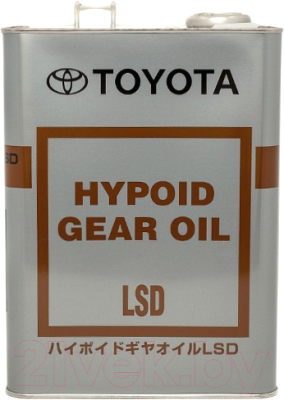 

Трансмиссионное масло TOYOTA, Hypoid Gear Oil LSD GL-5 85W90 / 0888500305