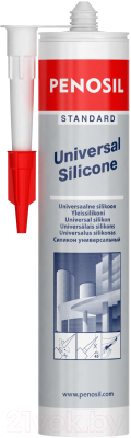 Герметик силиконовый Penosil Standard универсальный (280мл, белый)