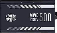 Блок питания для компьютера Cooler Master MWE 500 White (MPE-5001-ACABW-EU) - 