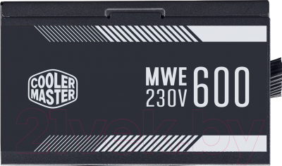 Блок питания для компьютера Cooler Master MWE 600 White (MPE-6001-ACABW-EU)