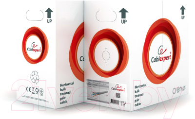 Кабель Cablexpert UPC-5004E-SOL/100 (100м, серый)