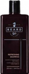 Шампунь для бороды Beard Club Освежающий шампунь для всех типов волос (250мл)