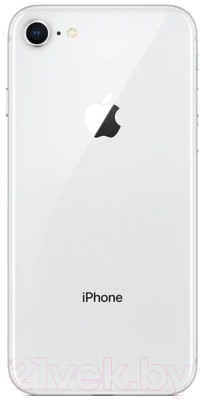 Смартфон Apple iPhone 8 128GB / MX172 (серебристый)