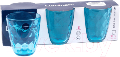 Набор стаканов Luminarc Neo diamond colorlicious blue P7130 (3шт)