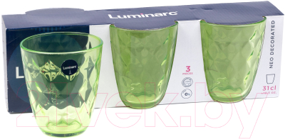 

Набор стаканов Luminarc, Neo diamond colorlicious green P7129