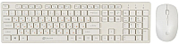 Клавиатура+мышь Oklick 240M (белый) - 