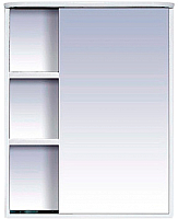 Шкаф с зеркалом для ванной Misty Венера 60 / П-Внр04060-01СвП - 