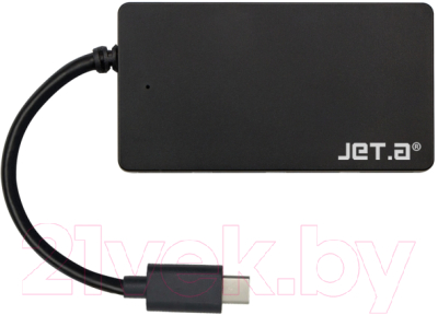 USB-хаб Jet.A JA-UH38 (черный)