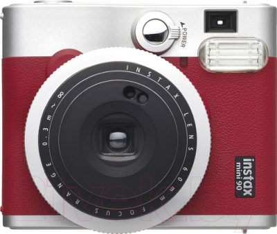 Фотоаппарат с мгновенной печатью Fujifilm Instax Mini 90 (красный)