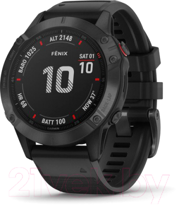 Умные часы Garmin Fenix 6 Pro / 010-02158-02 (черный)