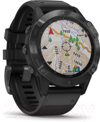 Умные часы Garmin Fenix 6 Pro / 010-02158-02 (черный)