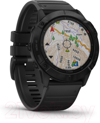 Умные часы Garmin Fenix 6X Pro / 010-02157-01 (черный)