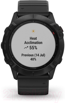 Умные часы Garmin Fenix 6X Pro / 010-02157-01 (черный)