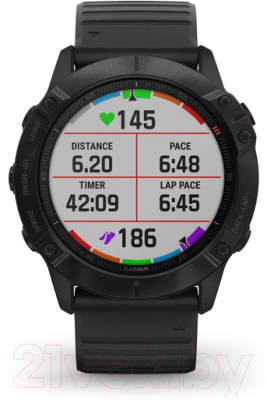 Умные часы Garmin Fenix 6X Pro / 010-02157-01 (черный)