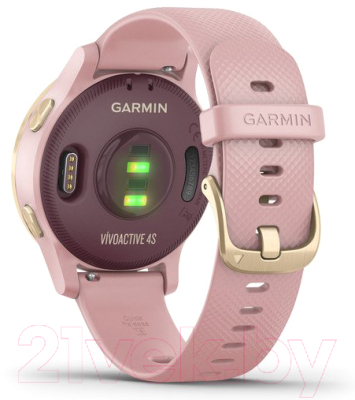 Умные часы Garmin Vivoactive 4s / 010-02172-33 (розовый/золото)