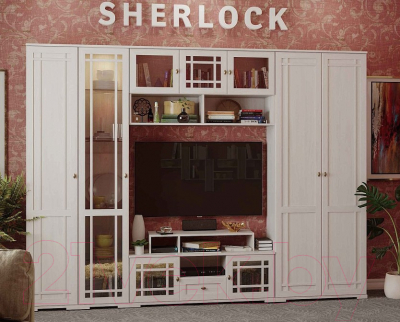 Шкаф Глазов Sherlock 12 (ясень анкор светлый)