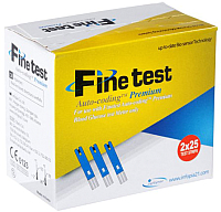 Тест-полоски для глюкометра Infopia Finetest Auto-Coding Premium (50шт) - 